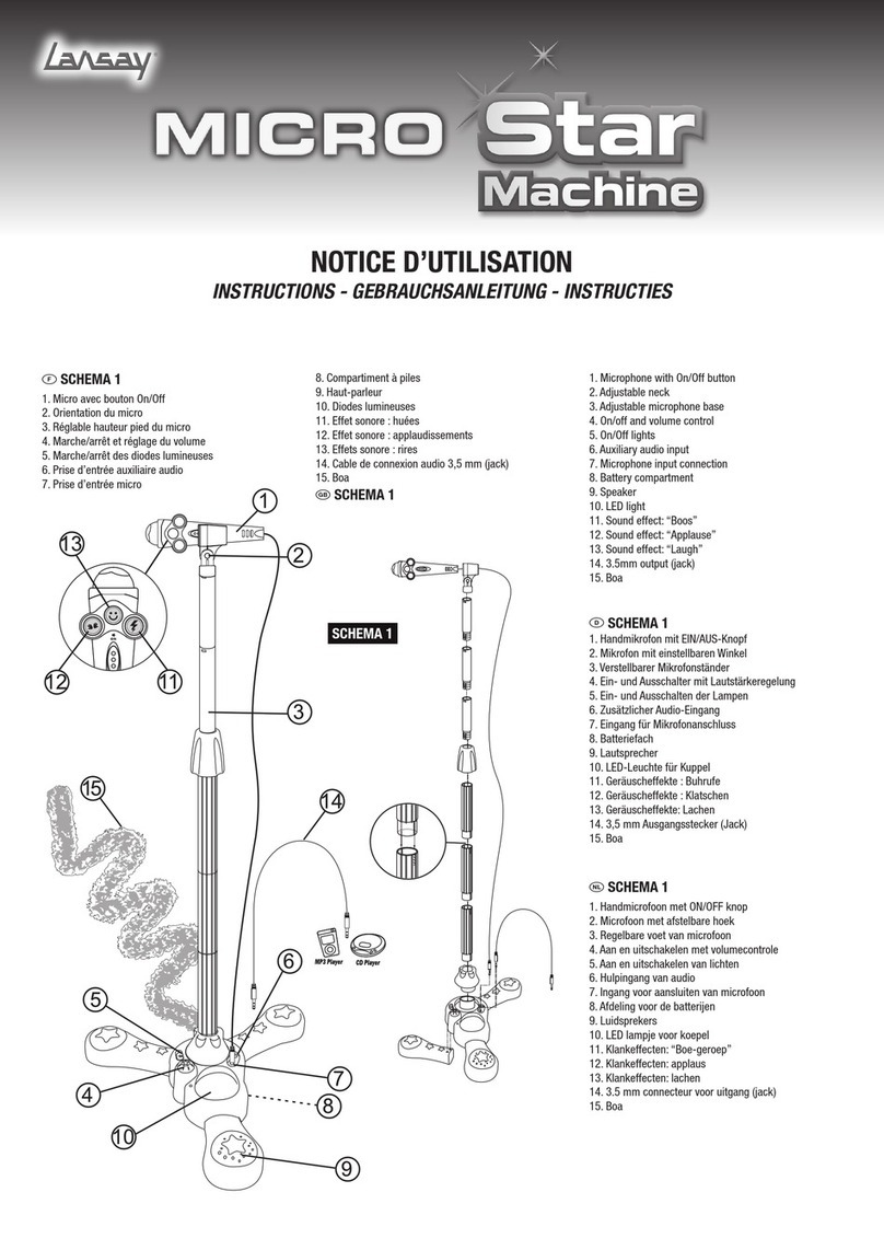 Lansay Star Machine Micro instructions