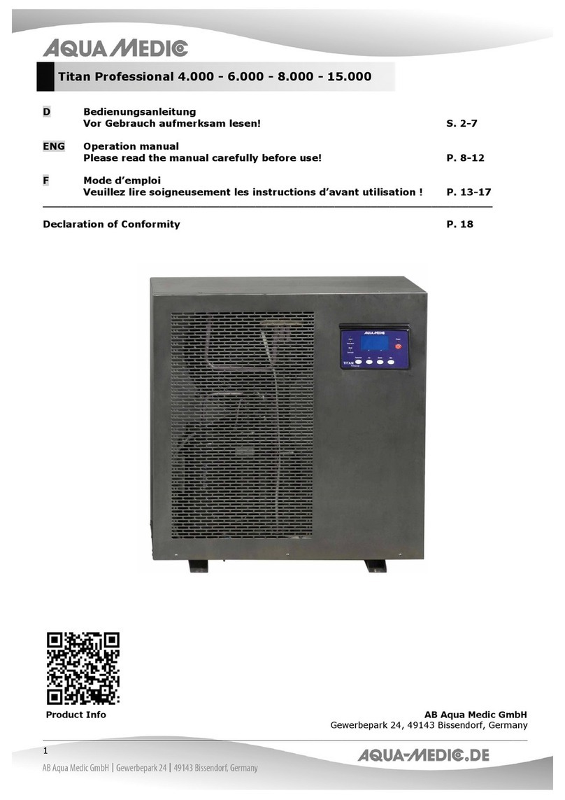 Aqua Medic Titan Professional 4.000 Operation manual