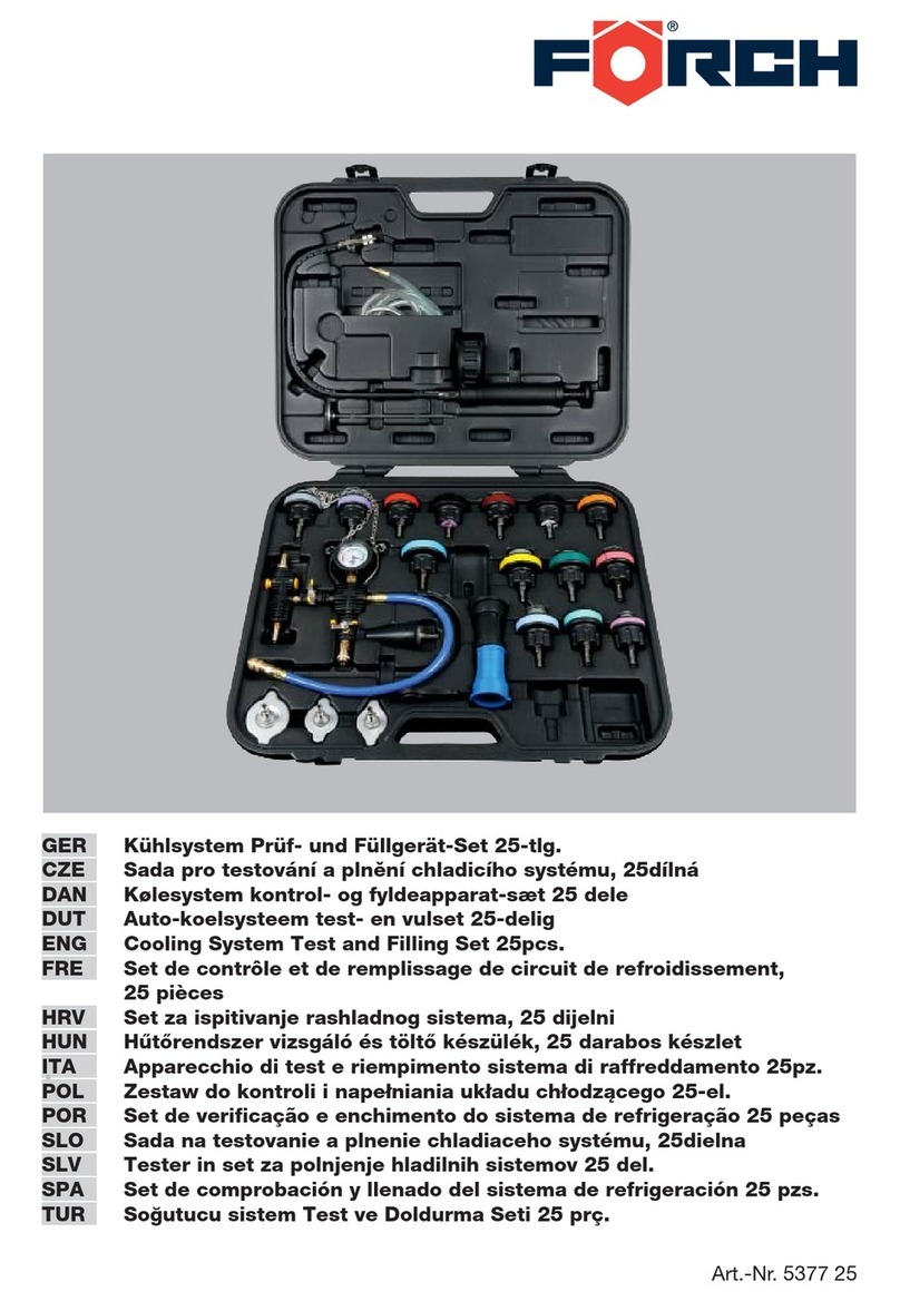 Forch 5377 25 manual