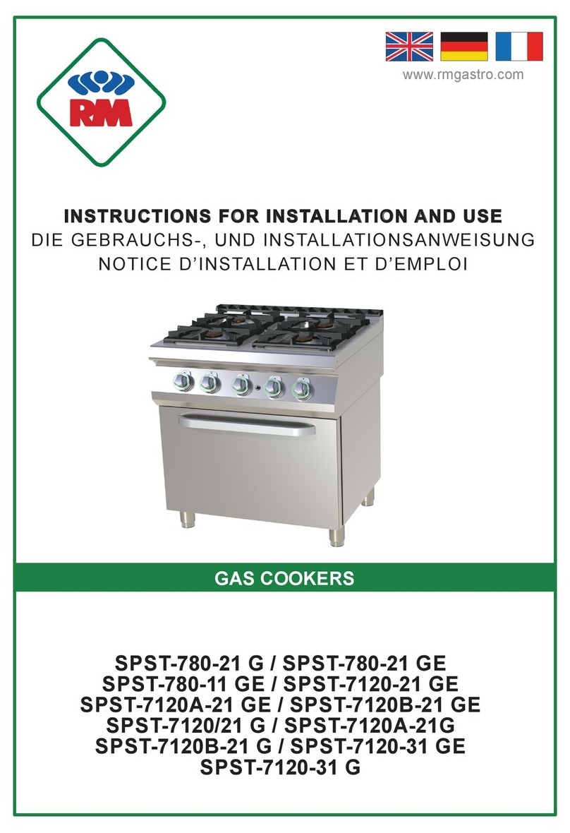 RM SPST-780-21 G User manual