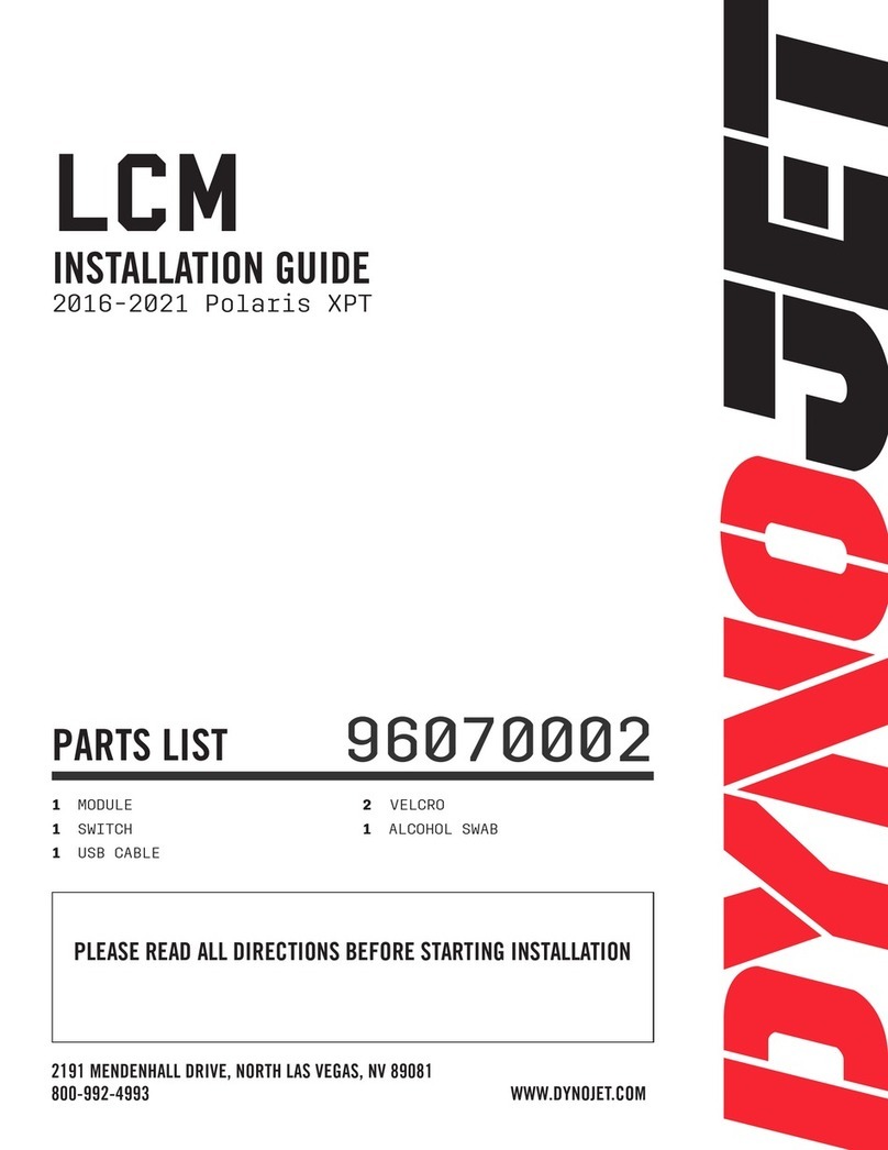 Dynojet LCM User manual