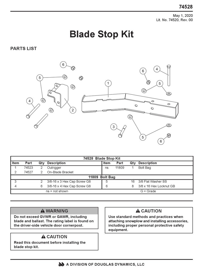 Douglas Dynamics Western 74528 manual