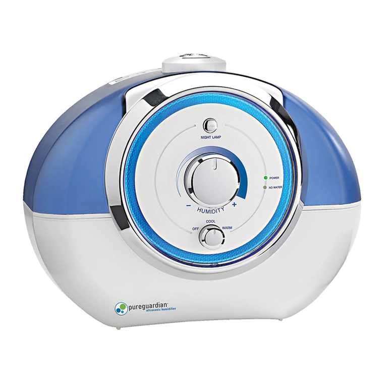 Guardian pureguardian H1500 Quick reference guide