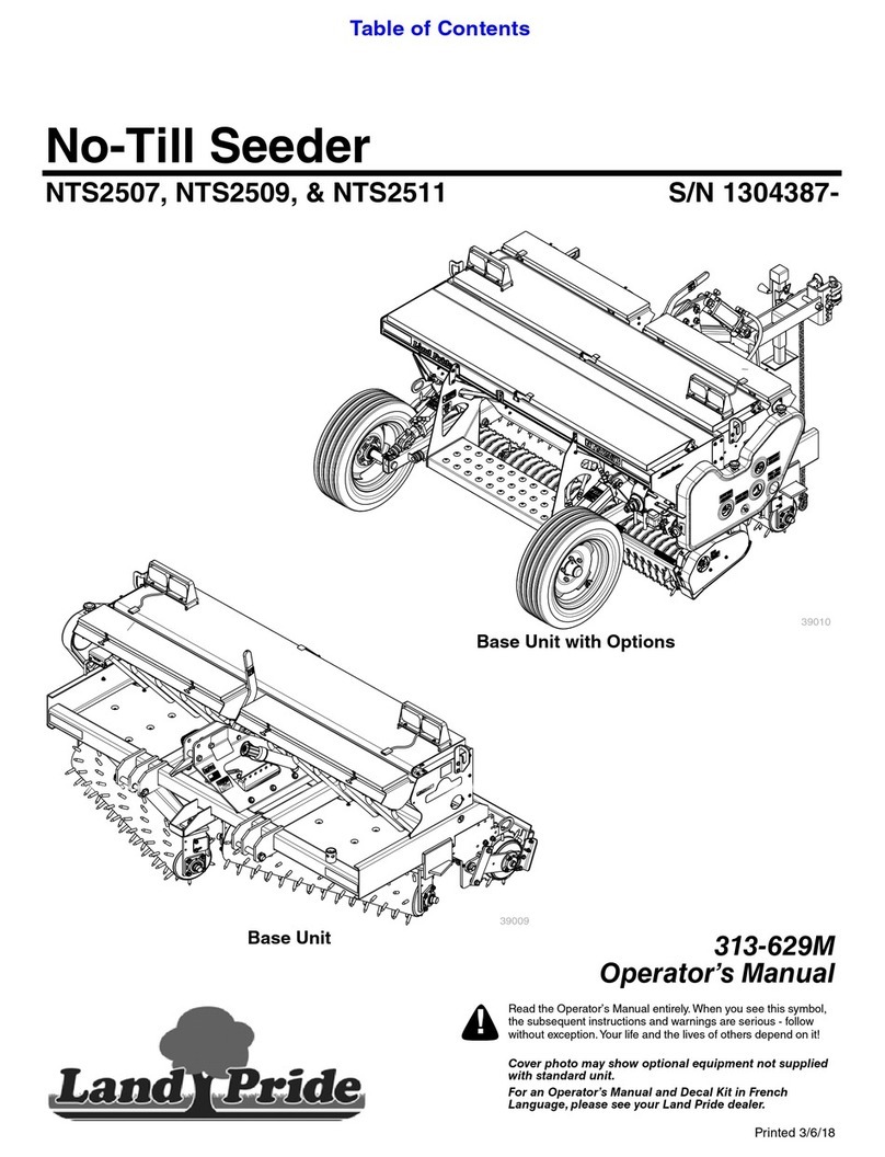 Land Pride NTS2507 Operator's manual