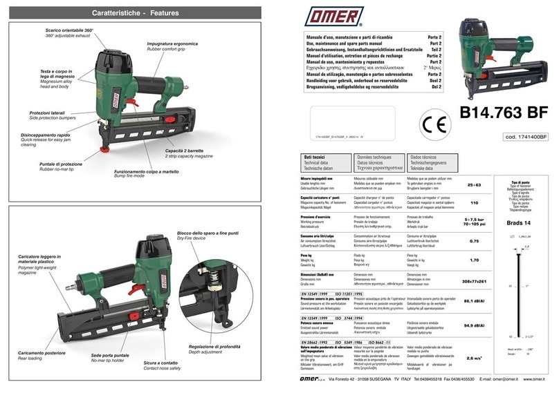 Omer B14.763 BF Guide