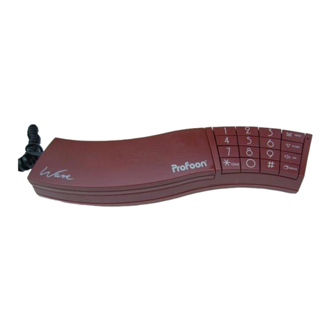 Profoon TX-525 User manual Profoon TX-525 User manual