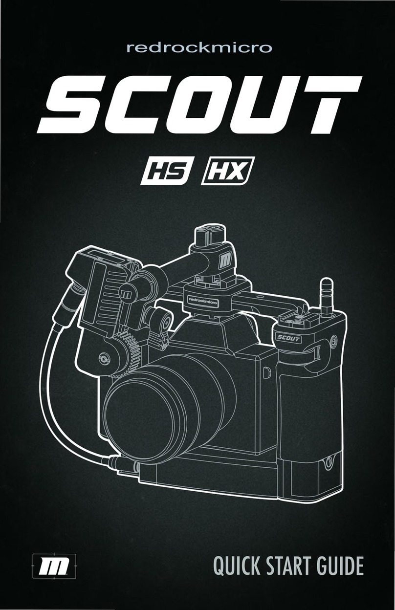 Redrock Micro Scout HS quick start guide
