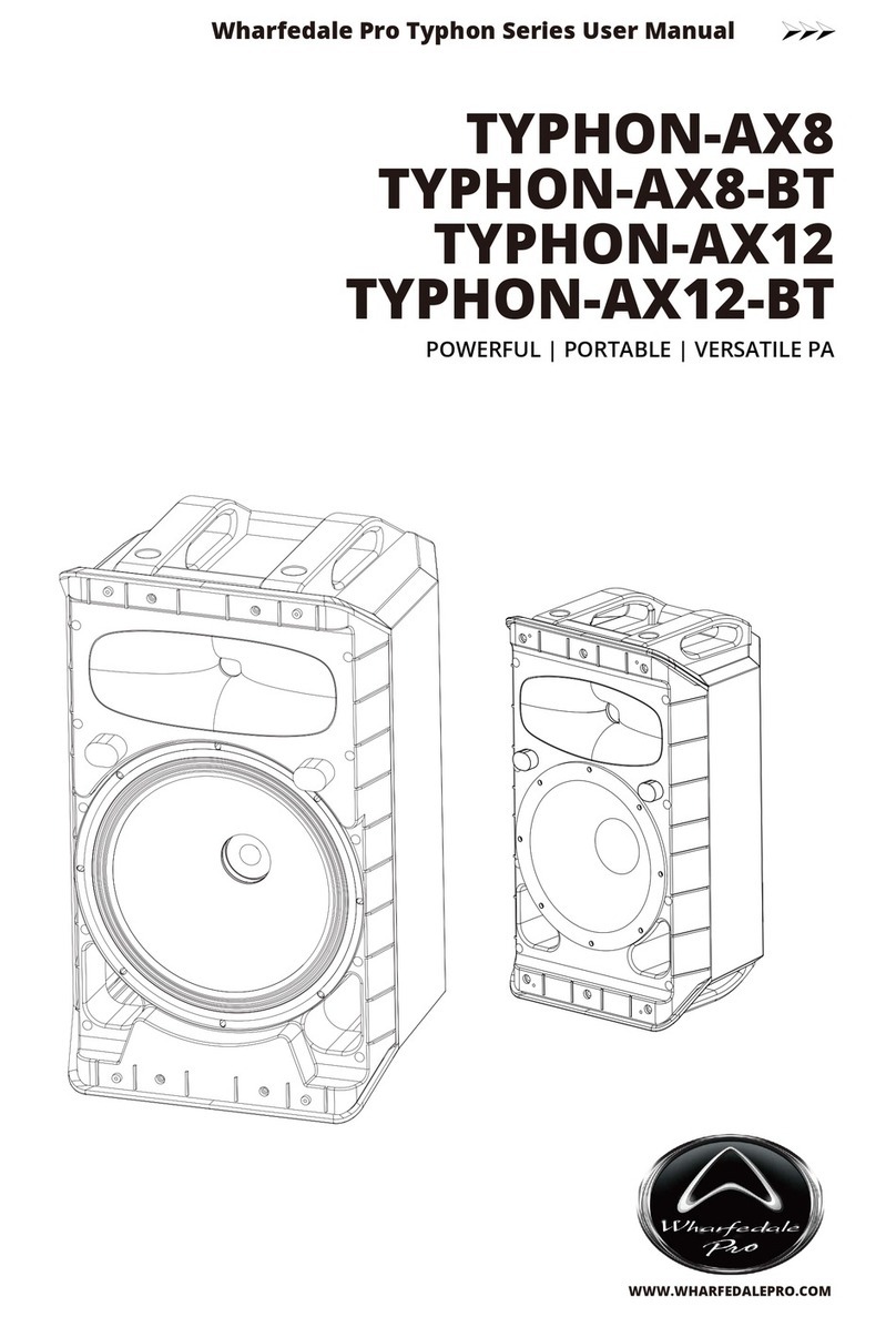 Wharfedale Pro Typhon Series user manual