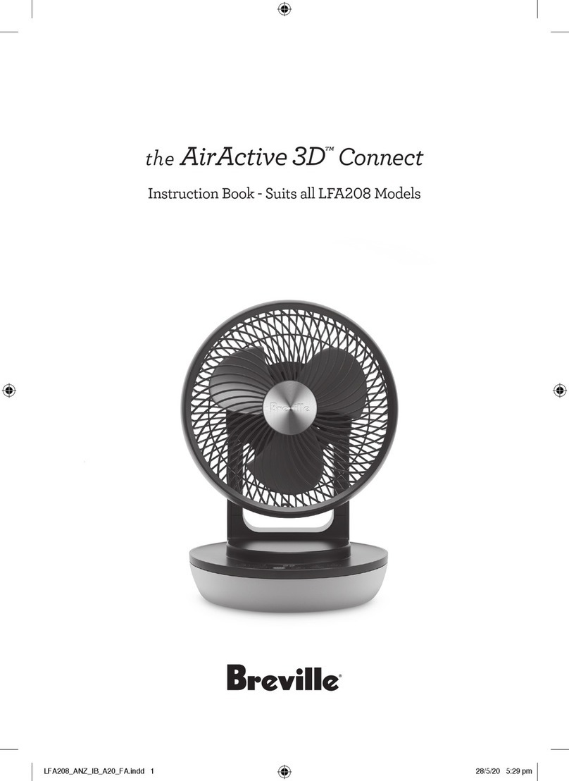 Breville AirActive 3D Connect Instruction book