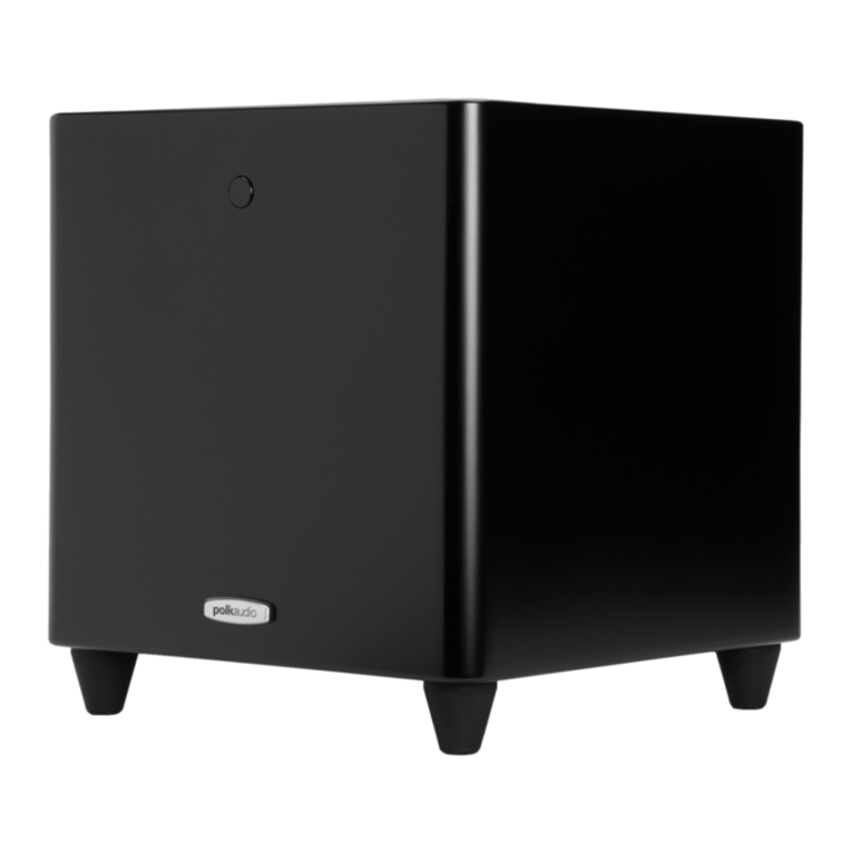 Polk Audio DSW PRO 440wi owner's manual