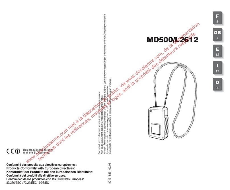DAITEM MD500 Operation and maintenance manual