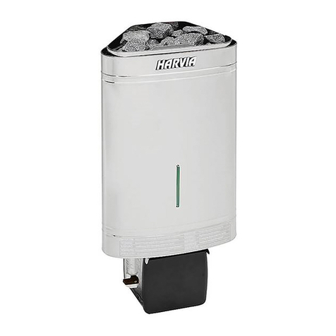 Harvia DELTA COMBI Instructions for installation and use