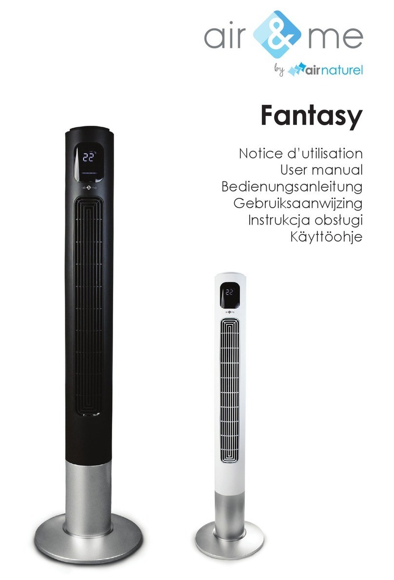 Air Naturel Air&me Fantasy User manual
