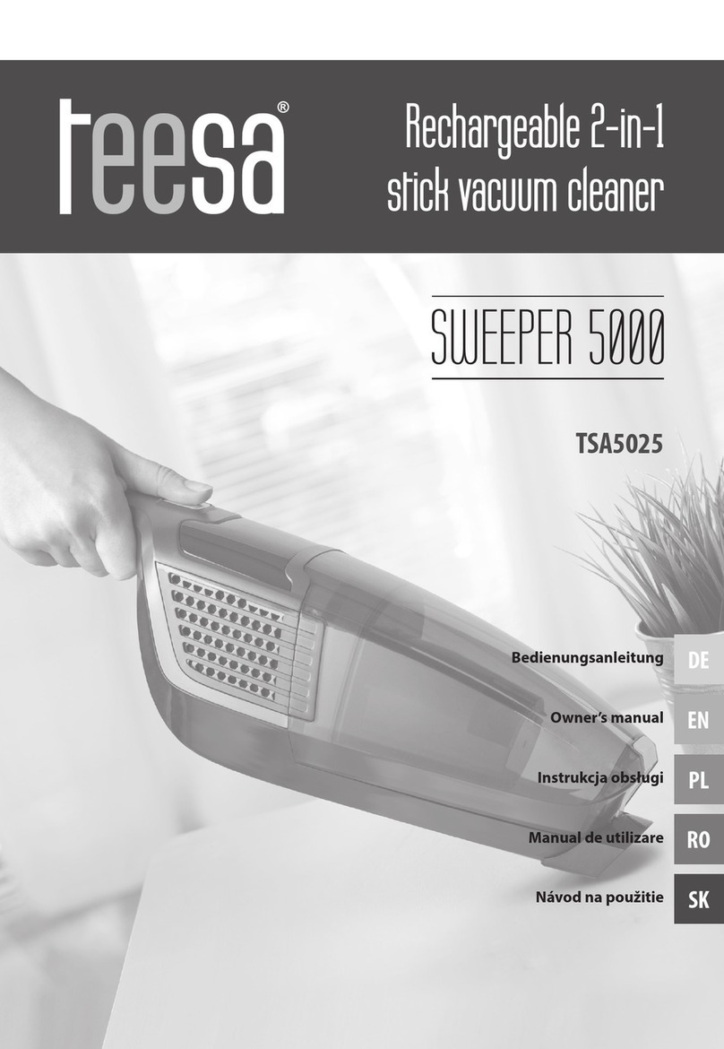 Teesa SWEEPER 5000 owner's manual