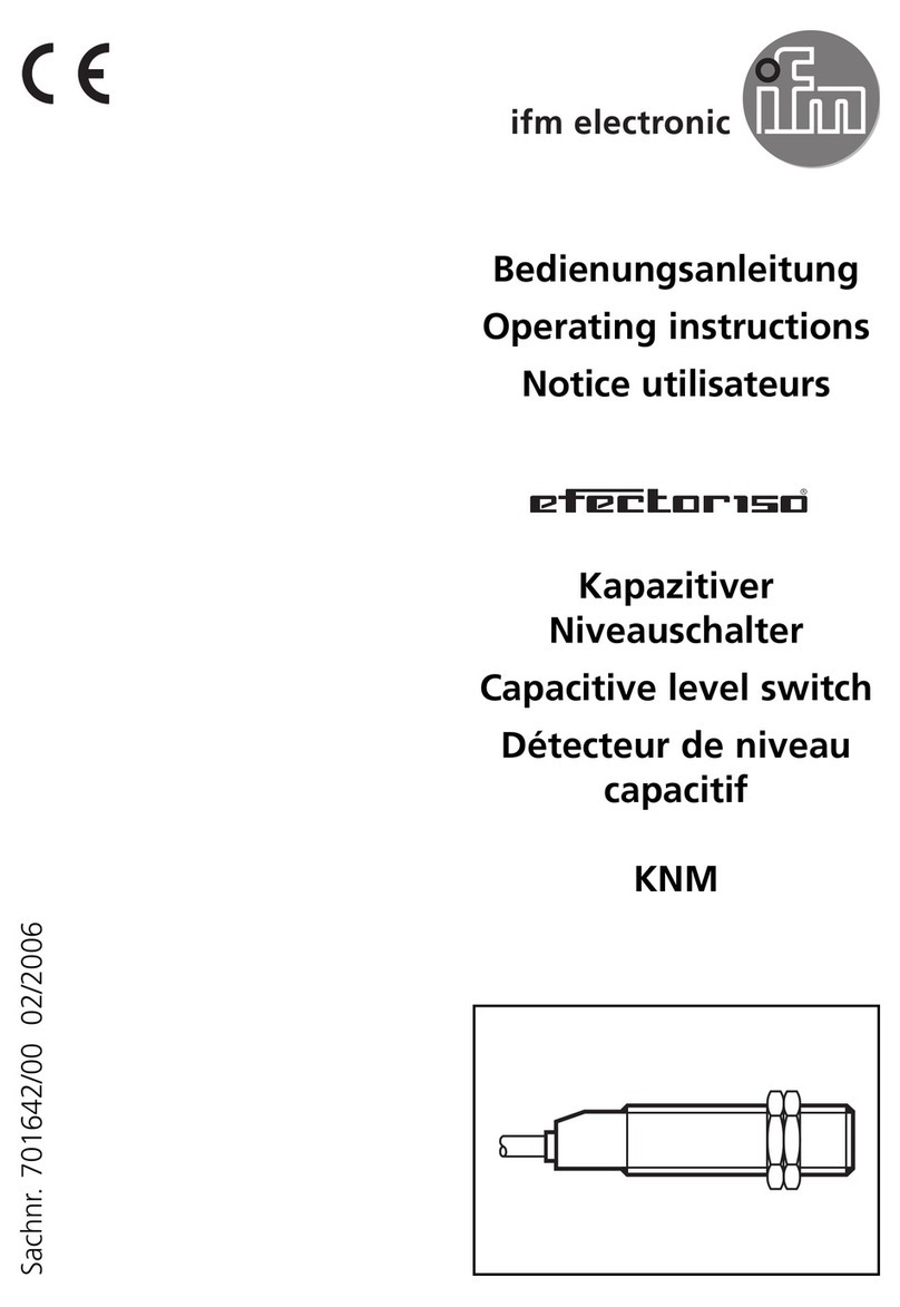 IFM Efector 150 operating instructions