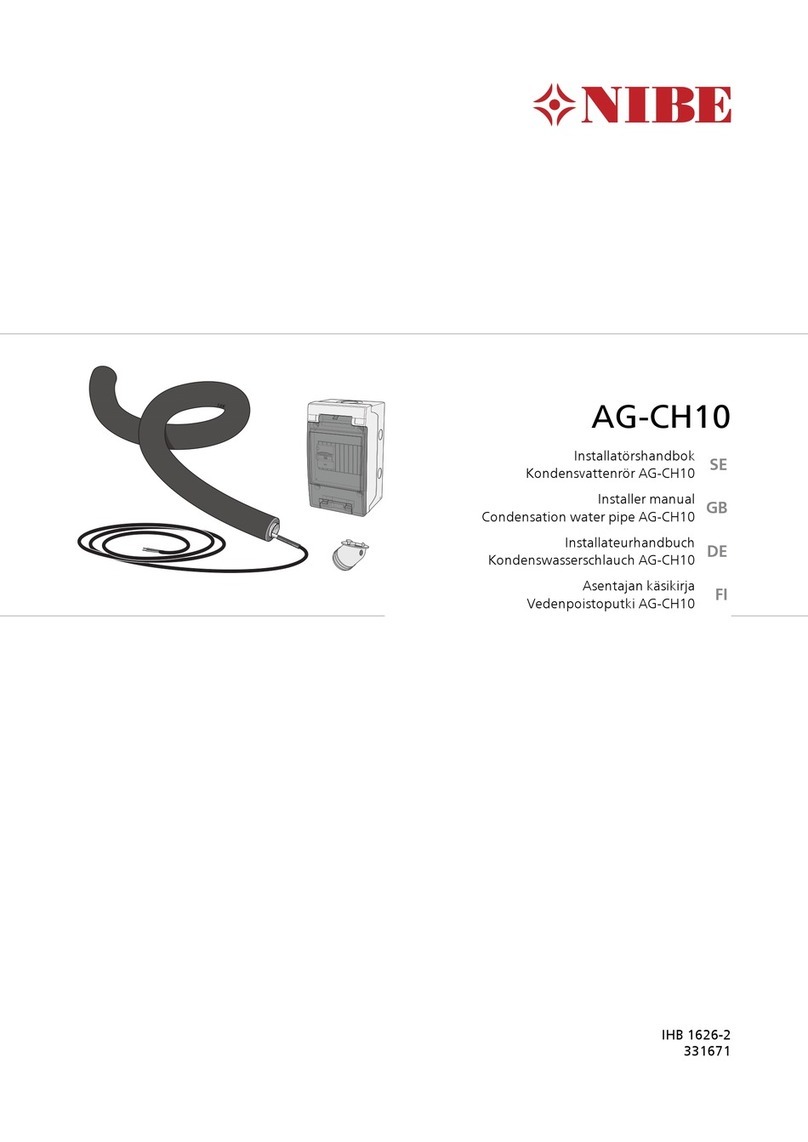 Nibe AG-CH10 Series User guide