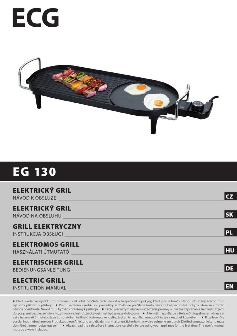 ECG EG 130 instruction manual