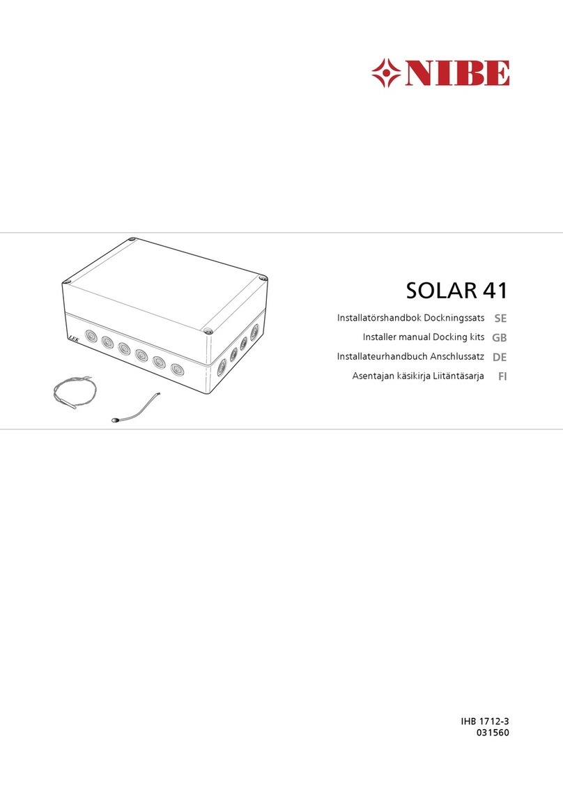 Nibe SOLAR 41 User guide