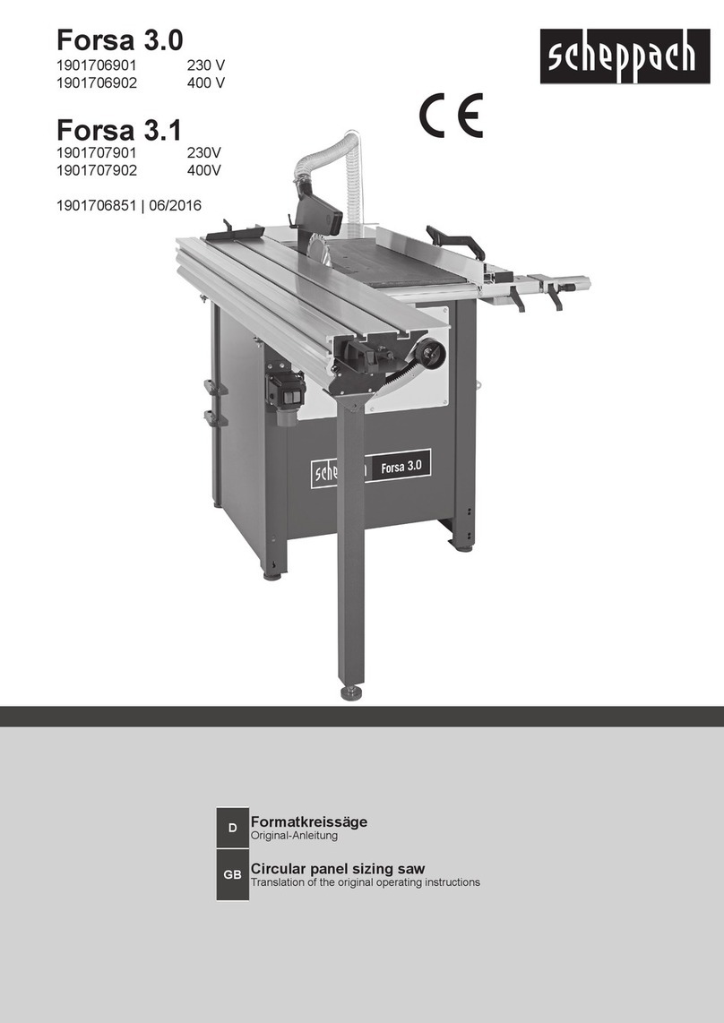 Scheppach Forsa 3.0 User manual
