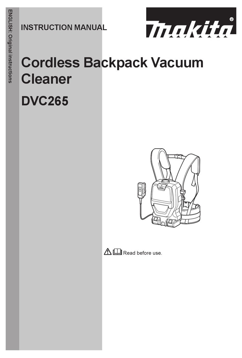 Makita DVC265 instruction manual