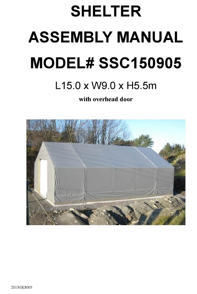SHELTER SSC150905 Assembly manual