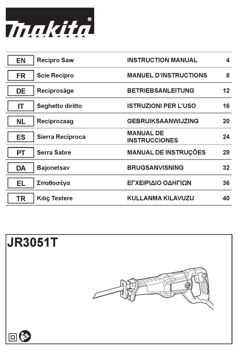 Makita JR3051T instruction manual