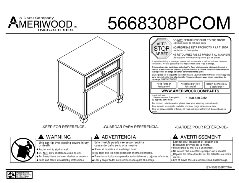 Ameriwood 5668308PCOM manual Ameriwood 5668308PCOM manual