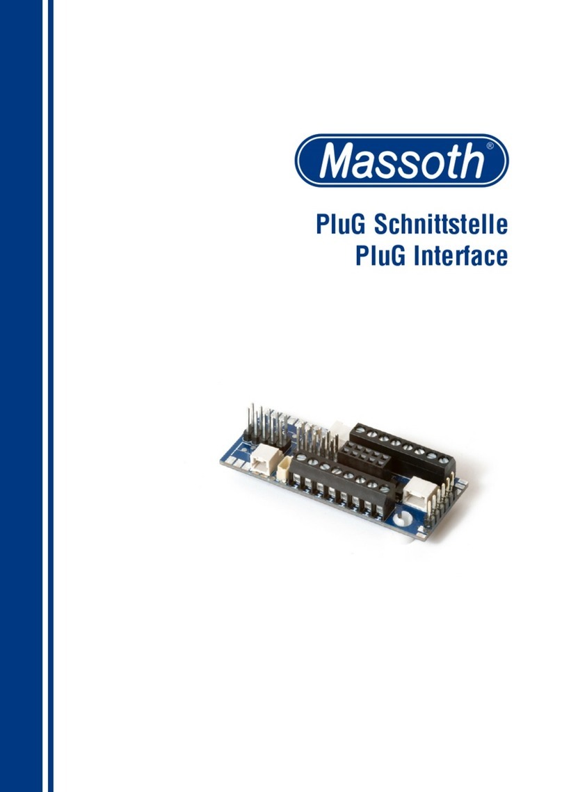 Massoth PluG Interface manual