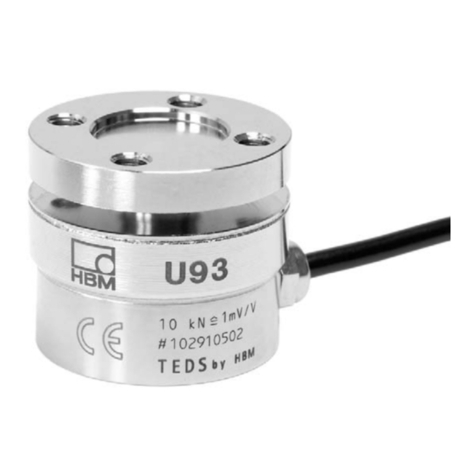 HBM U93 operating instructions