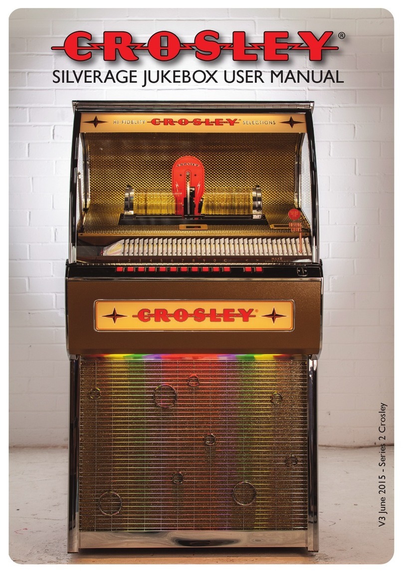 Crosley Classic Jukebox User manual