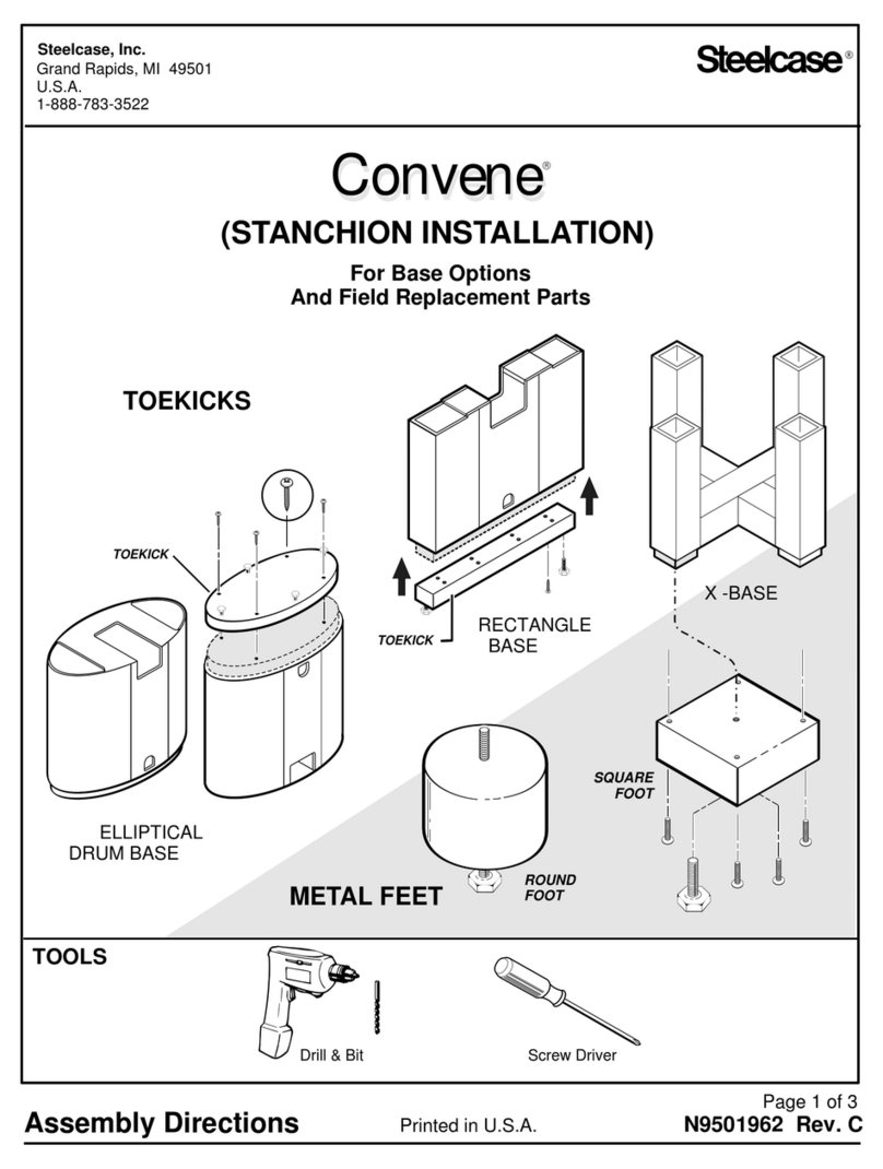 Steelcase Convene Assembly Directions