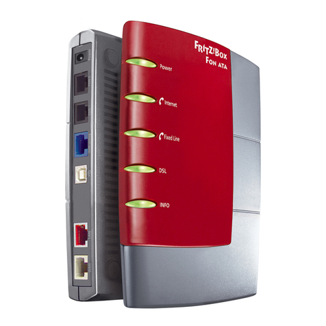 Fritz! Fritz! BOX FON Ata 1020 Quick guide