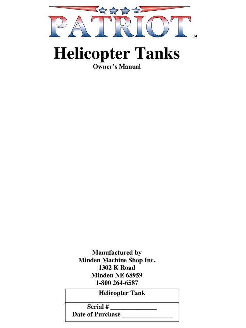Patriot Helicopter Tanks Series owner's manual