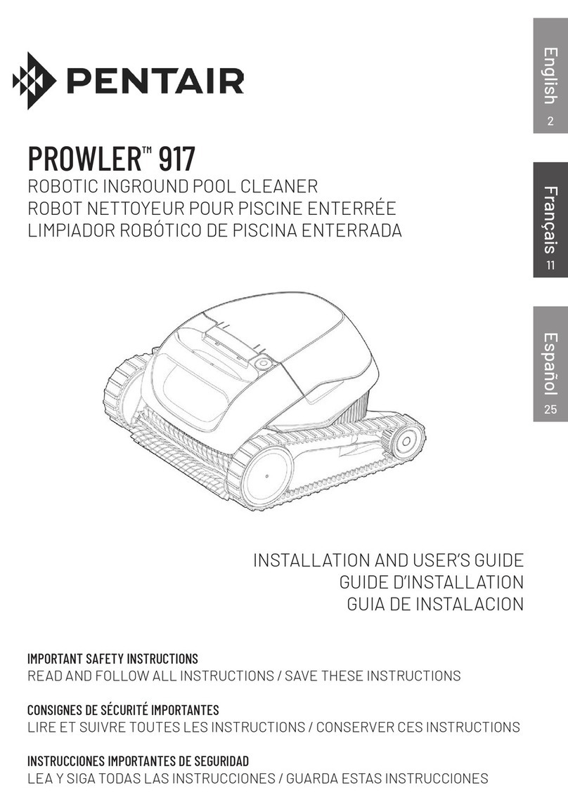 Pentair PROWLE 917 Installation and user guide Pentair PROWLE 917 Installation and user guide