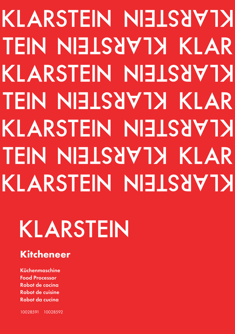 Klarstein 10028591 User manual