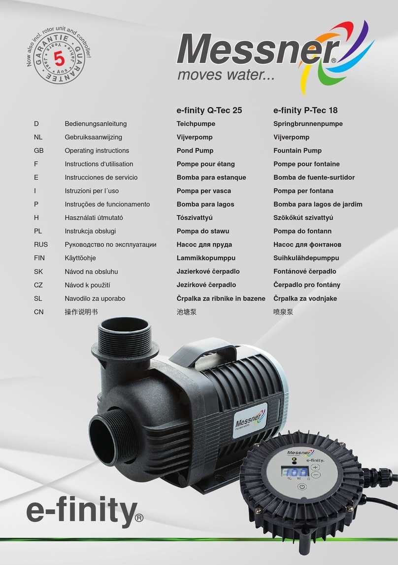 Messner e-finity Q-Tec 25 User manual