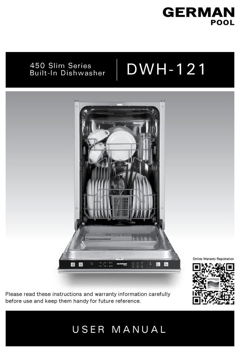 German pool 450 Slim Series user manual
