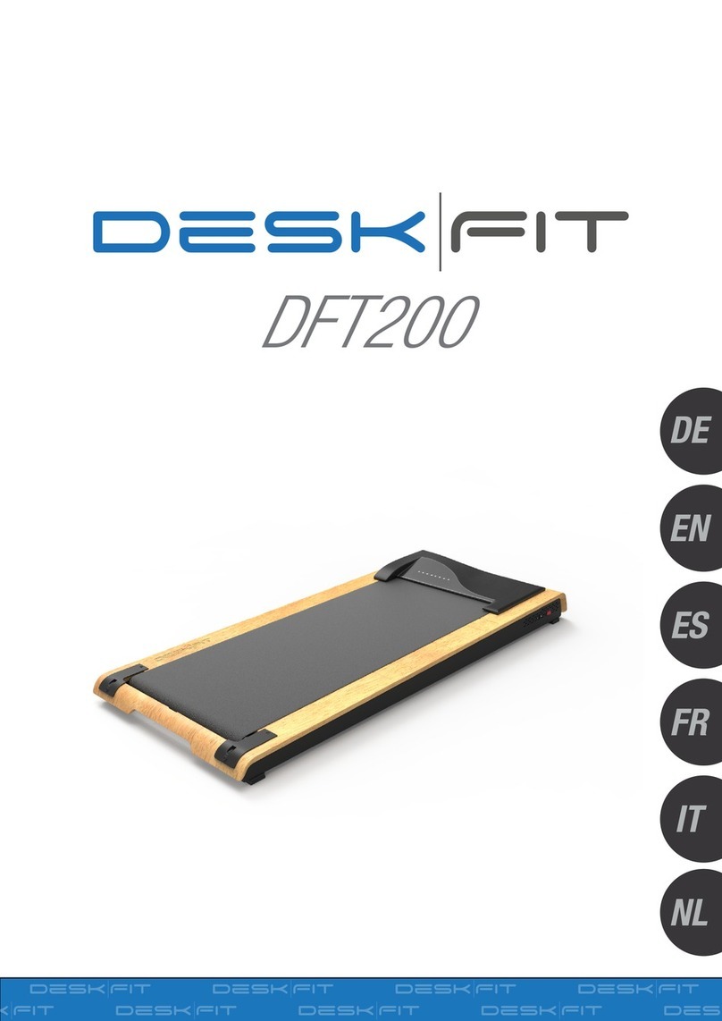 DESKFIT DFT200 user manual