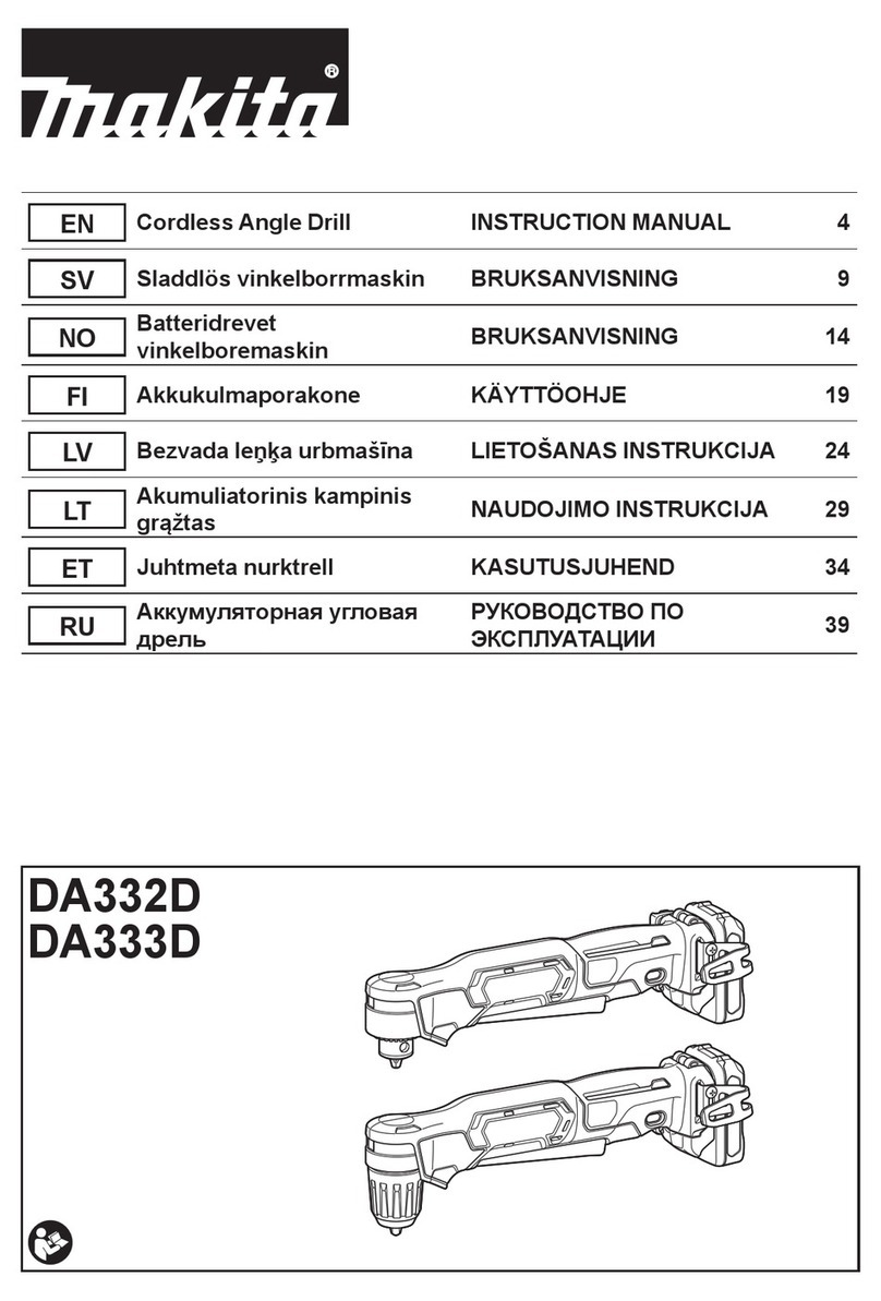 Makita DA332D instruction manual