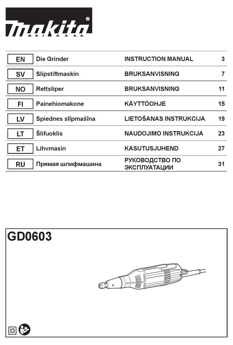 Makita GD0603 User manual
