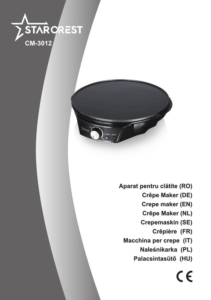 Starcrest CM-3012 instruction manual