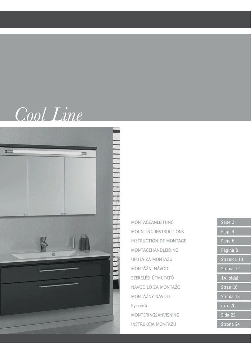 puris Bad Cool Line Mounting instructions