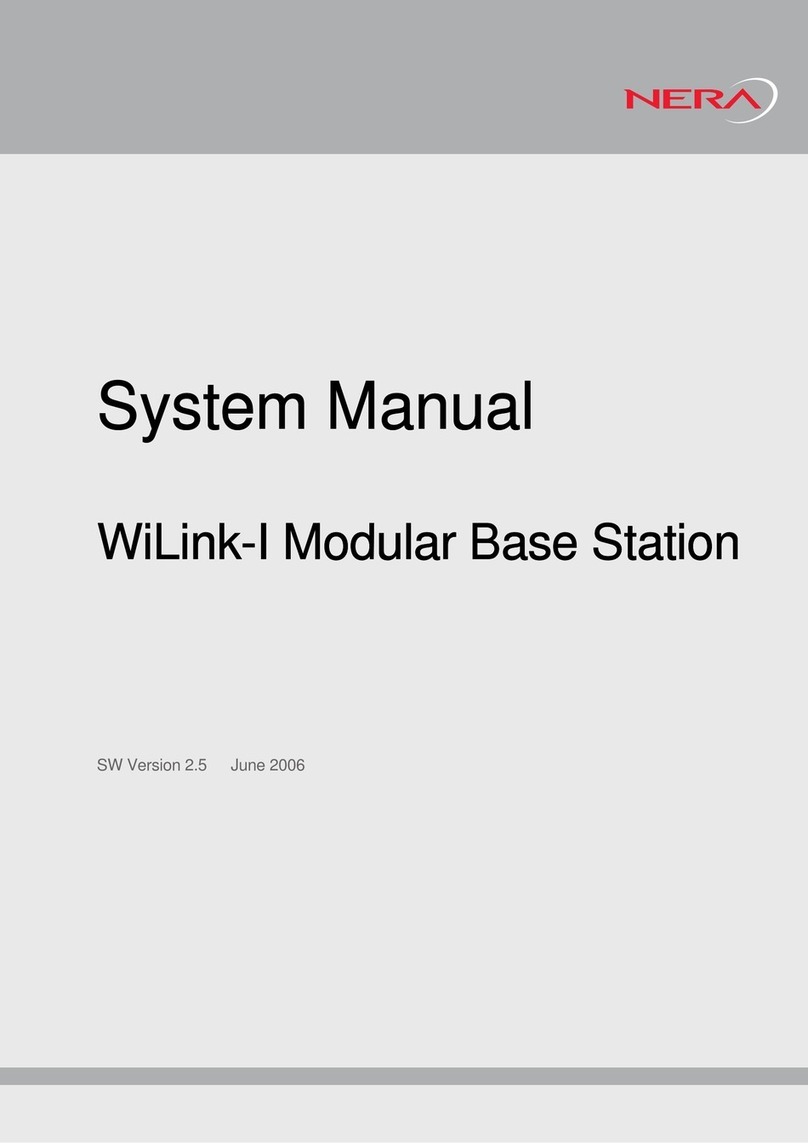 Nera WiLink-I Series System manual
