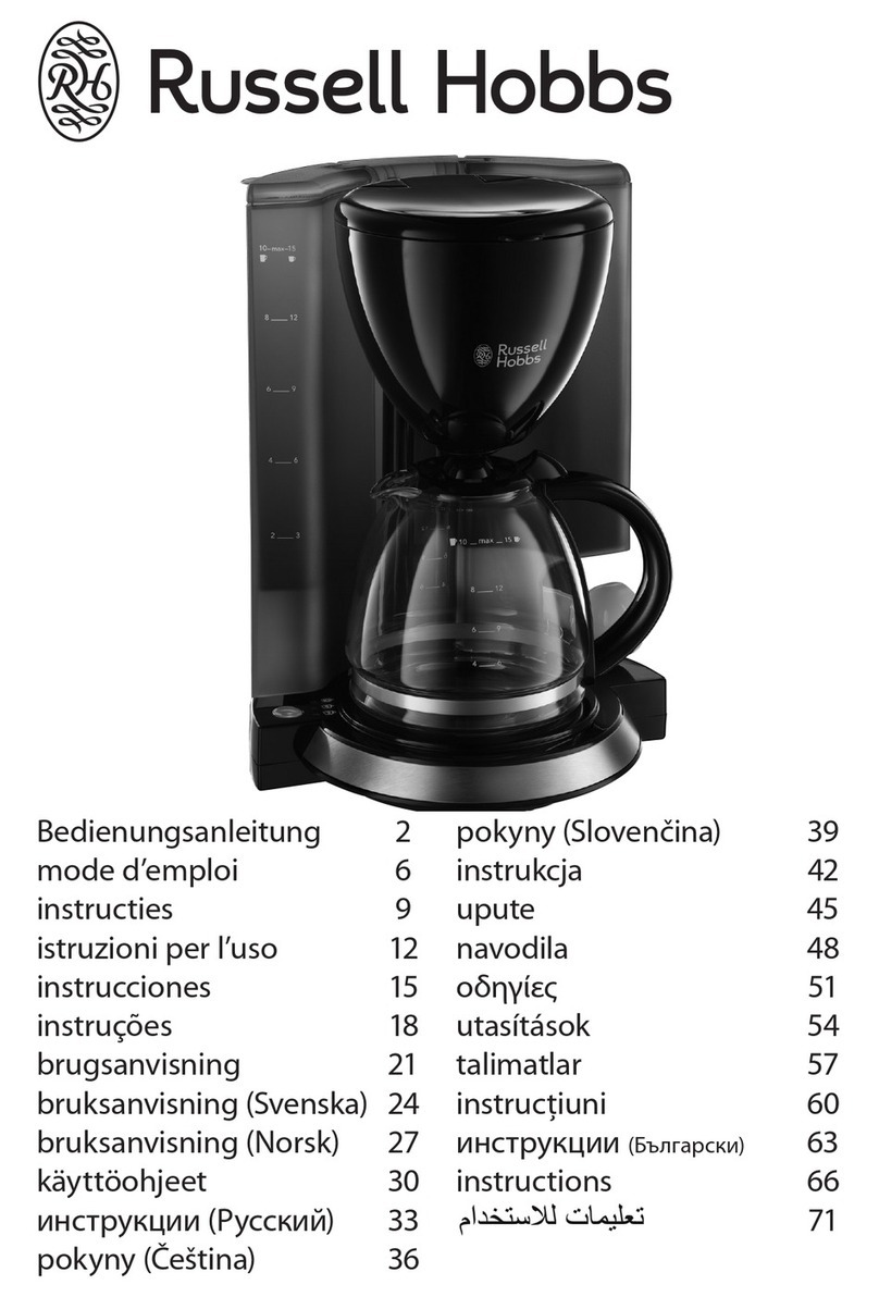 Russell Hobbs EASY instructions