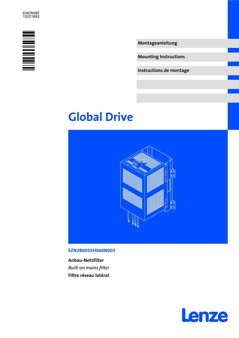Lenze EZN3B0055H060N003 User manual