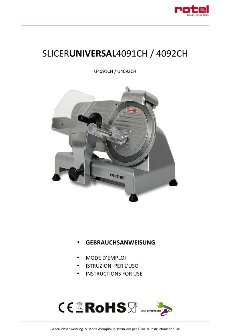 Rotel UNIVERSAL U4091CH User manual