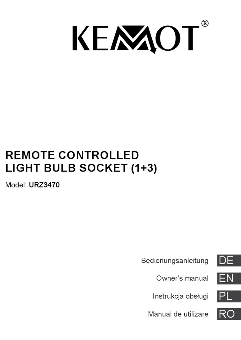 Kemot URZ3470 owner's manual Kemot URZ3470 owner's manual
