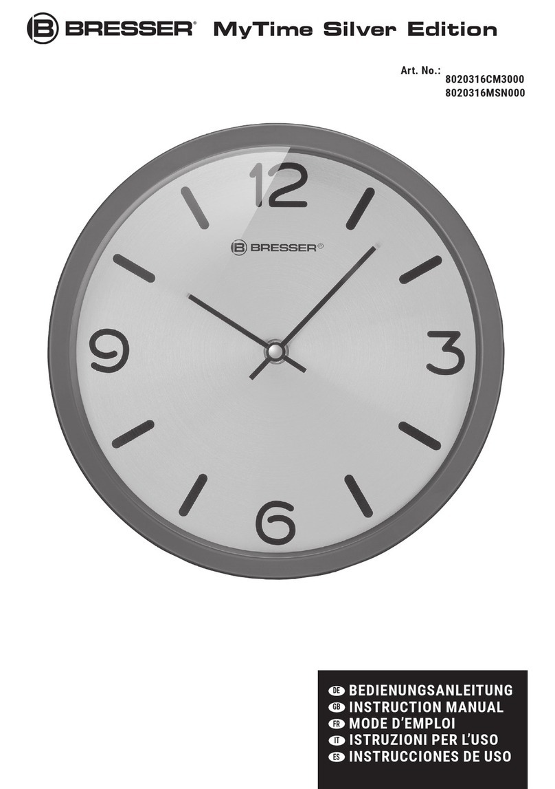 Bresser MyTime Silver Edition User manual