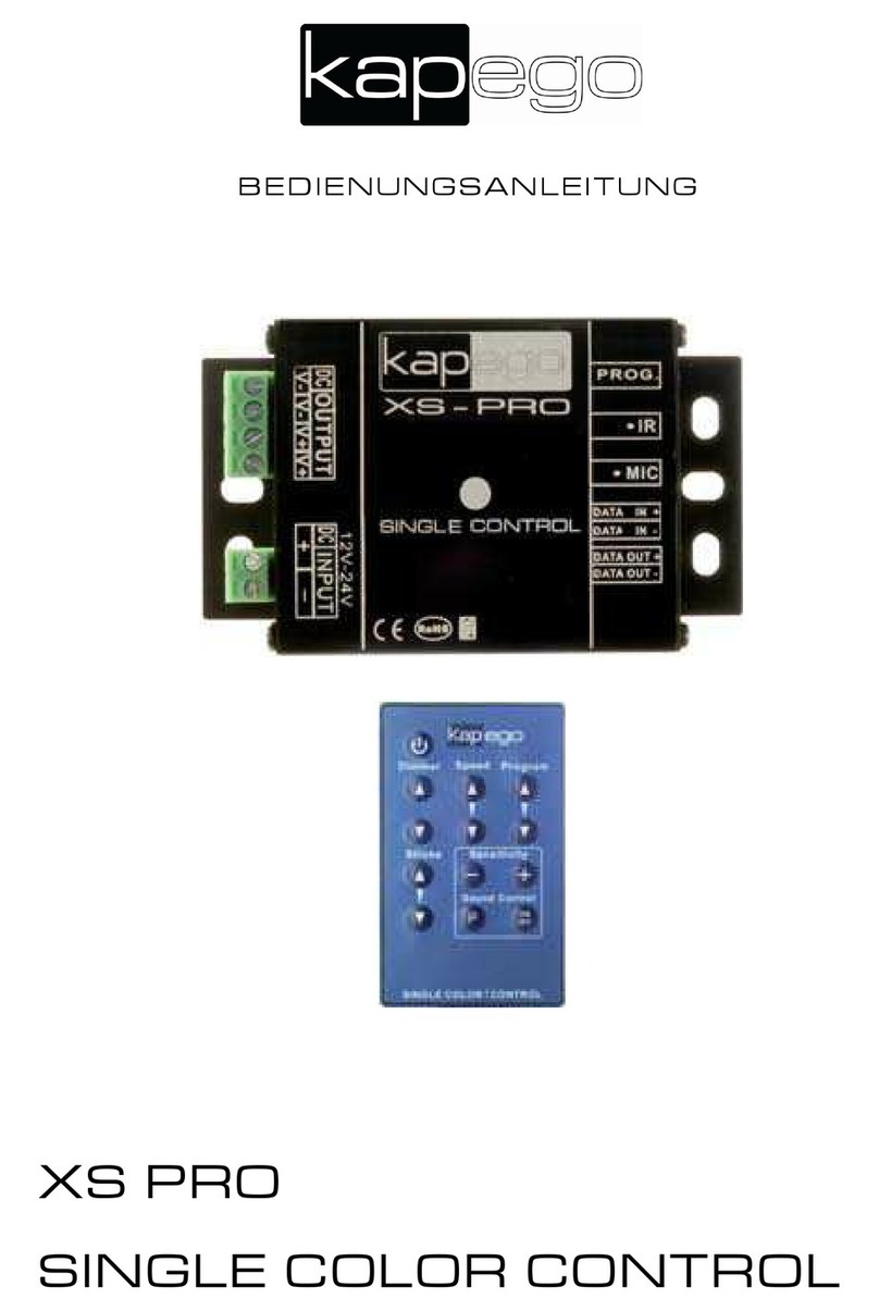 Kapego XS PRO user manual