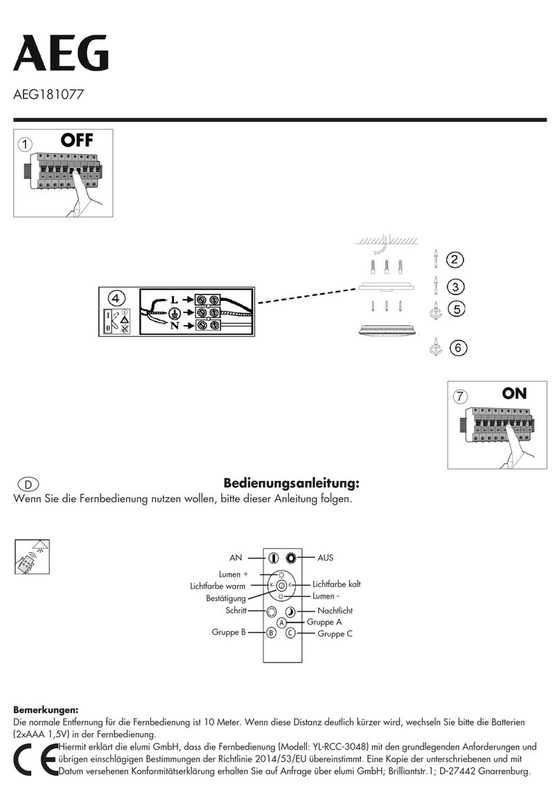 AEG AEG181077 User manual